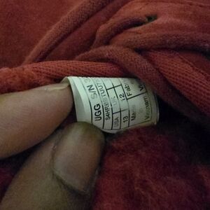 UGG Red Cozy Sweater
